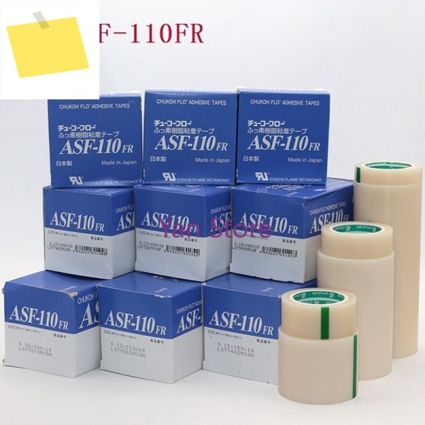 ASF-100FR 0.080.130.18mm X 1319253850100150300mm 10m롤 접착 테이프 전기 투명 절연 제품 이미지