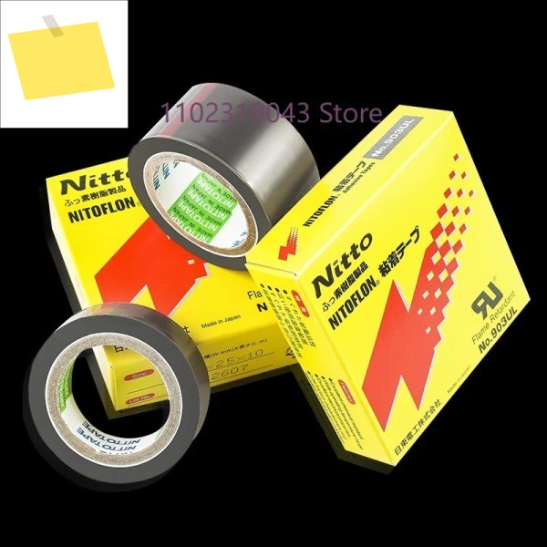 10 Pcs T0.08mmW13mm,19mmL10m 903 일본 NITTO DENKO 테이프 방수 단면 원래 고품질 제품 이미지