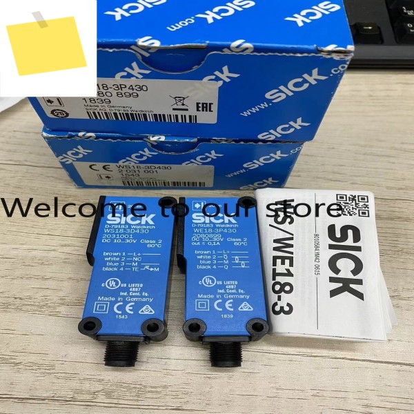 10월 Sick, Electric Eye WSWE18-3P430 + 제품 이미지