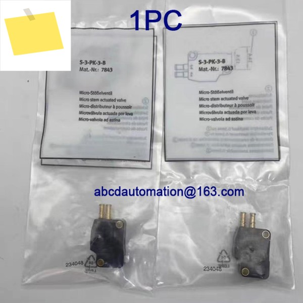 기존 S-3-PK-3-B 7843 마이크로 직동식 원형 헤드 밸브 제품 이미지