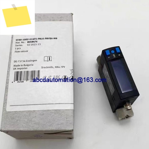기존 FE 유량 센서 SFAH-100U-G14FS-PNLK-PNVBA-M8 8058476 제품 이미지