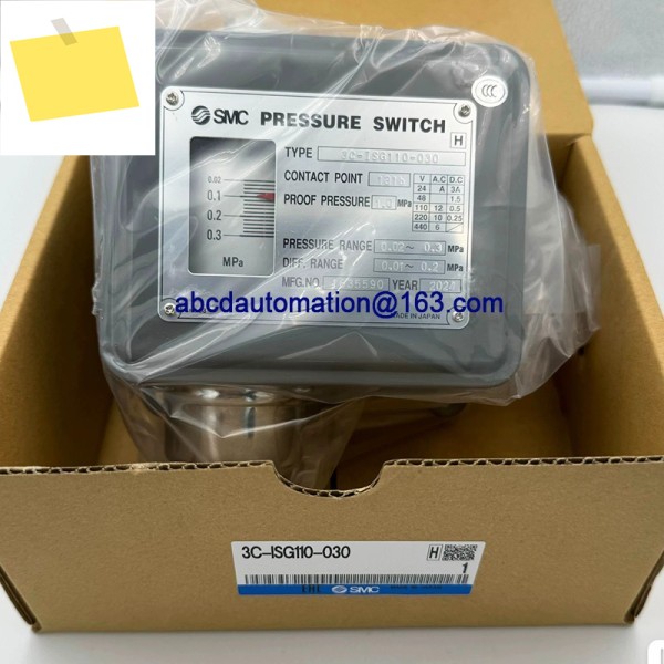 기존 SMC 3C-ISG110-030 압력 스위치 제품 이미지