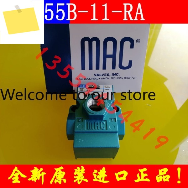 2026.4 MAC 공압 밸브 55B-11-RA 패키지 주문 12 22-RA 제품 이미지