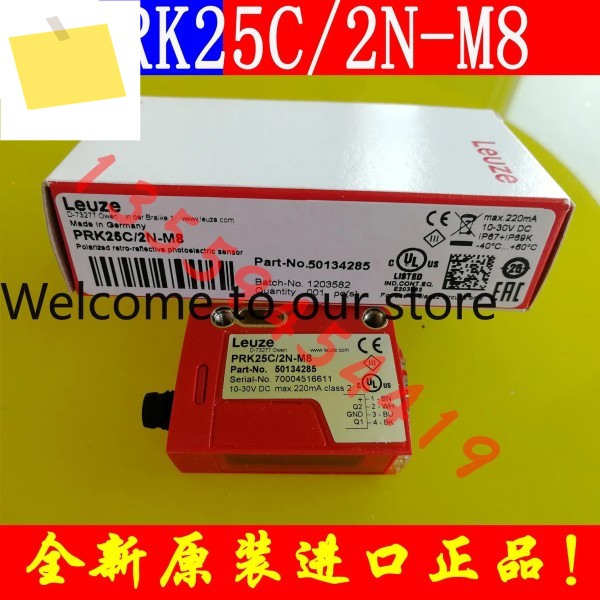 2026.4 LEUZE Labor Easy Measurement 광전자 센서 PRK25C2N-M8 , 이며 제품 이미지
