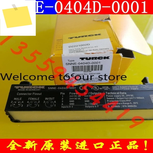 2026.4 Turck 1O 시스템 배선 모듈 SNNE-0404D-0001 주문 제품 이미지