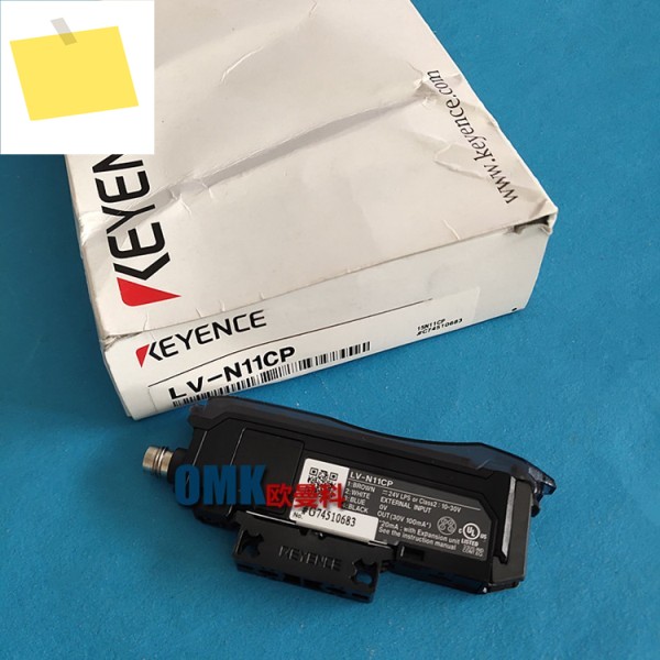 KEYENCE 디지털 광섬유 센서 LV-N11CP 플러그 케이블 타입 2미터 제품 이미지