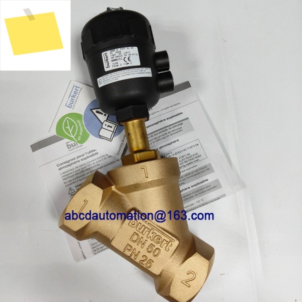 부르커트 공압 앵글 시트 밸브 2000 A PTFE 플로트1.9-10바 DN50 Rg5 00001251 제품 이미지