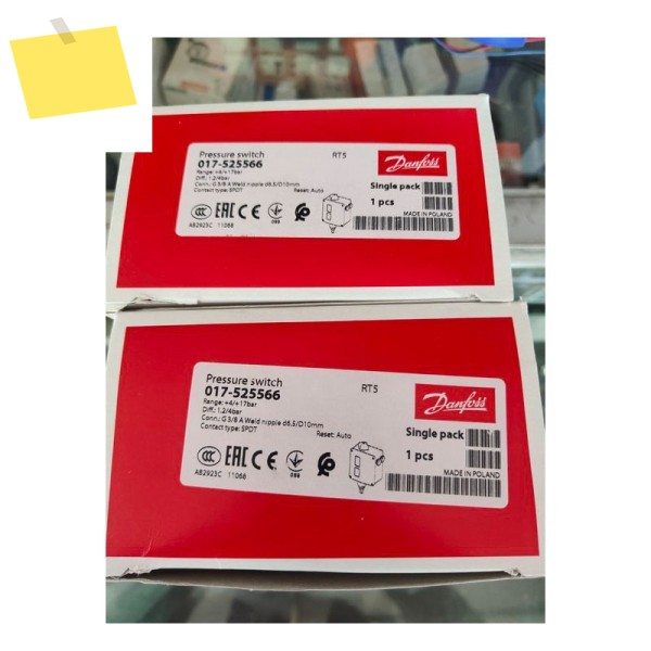 DANFOSS 압력 컨트롤러 스위치, RT5 017-525566 제품 이미지