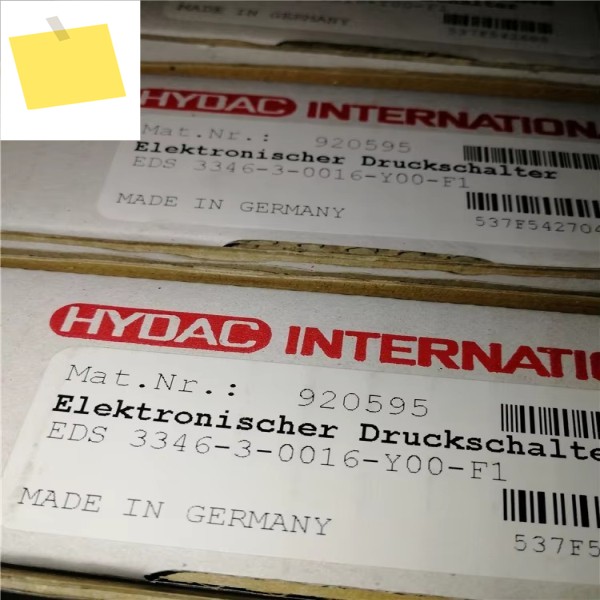 HYDAC EDS3346-3-0016-Y00-F1, 920595 F1 908363 압력 센서 제품 이미지