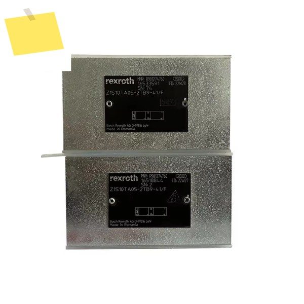 Rexroth 유압 밸브 R901274760 모델 Z1S10TA05-2TB9-41-F 제품 이미지
