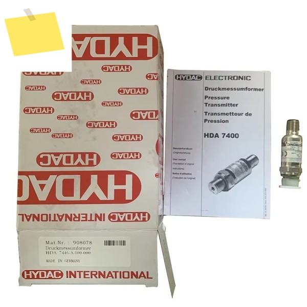 HYDAC 7446-A-100-000 압력 센서 제품 이미지
