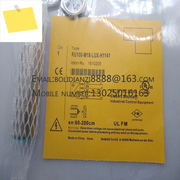 초음파 센서 RU100-CP40-LIUX 신품 공급 제품 이미지