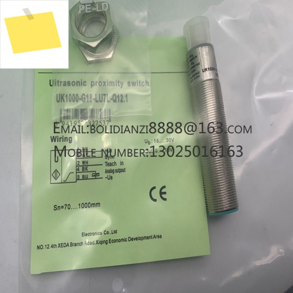 UK1000-18GM-LU7L-Q12.1 신품 자동화 장비 근접 스위치 유도 센서 제품 이미지