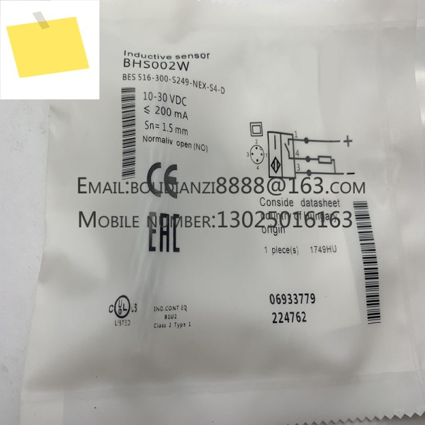 BHS002W BES 516-300-S249-NEX-S4-D 센서 고전압 저항 근접 스위치 제품 이미지