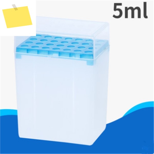 실험실 피펫 팁 거치대 박스, 직사각형 28 위치, 5ml 제품 이미지