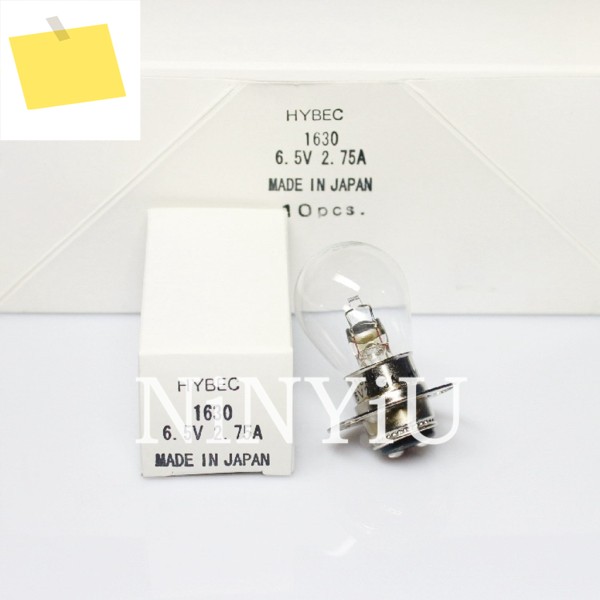 HYBEC 1630 현미경 전구, Bausch & Lomb 램프 6.5V 2.75A 제품 이미지