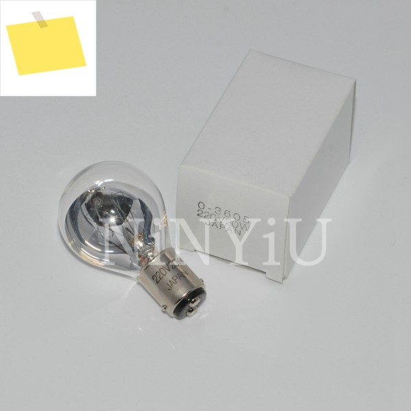 원래 Hosobuchi O-3605 220V20W SB BA15D 할로겐 램프 Olympus 2838060 현미경 전구 제품 이미지