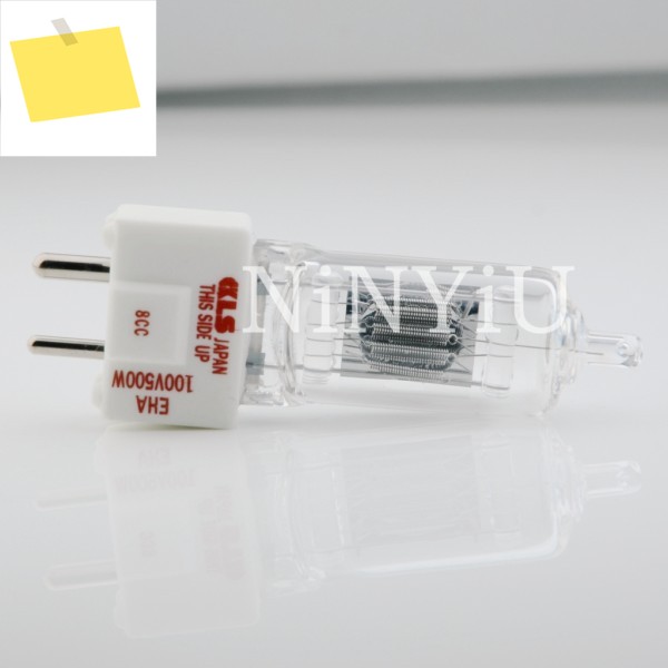 오리지널 KLS EHA 100V500W GY9.5 WASINO 2500SP 광학 PG 연삭 빠우 전구 제품 이미지