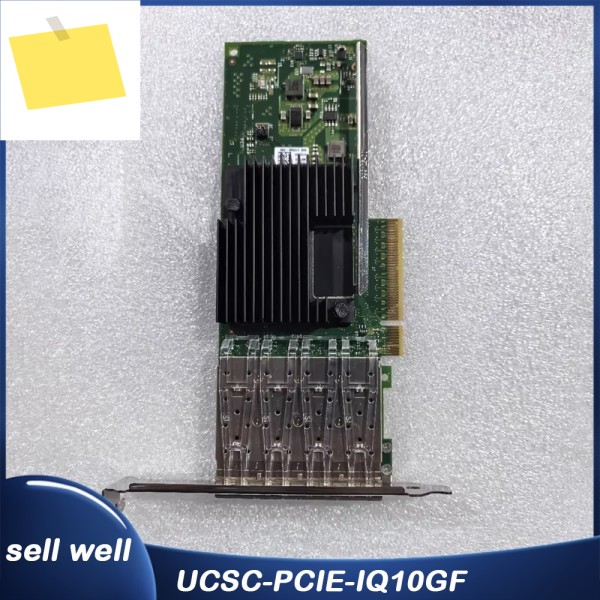 4포트 10G 네트워크 카드 UCSC-PCIE-IQ10GF 30-100131-01 제품 이미지