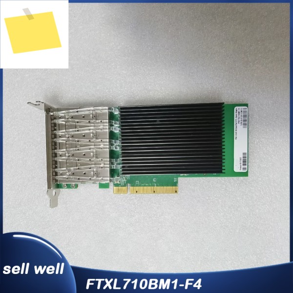 4포트 10기가비트 광섬유 네트워크 카드 PCIe 3.0 x8 FTXL710BM1-F4 제품 이미지