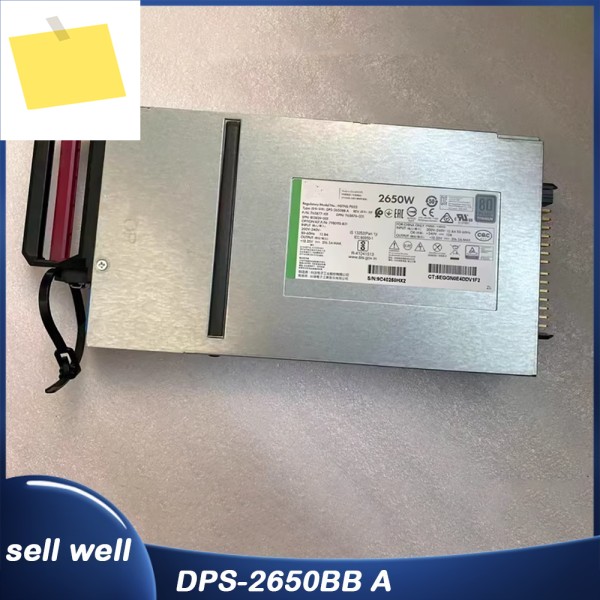 813829-001 2650W 전원 공급 장치 798095-B21 765876-001 DPS-2650BB A 제품 이미지