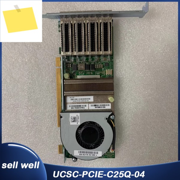 4포트 1025GB SFP28 PCIE 가상 인터페이스 UCSC-PCIE-C25Q-04 V04 1455 제품 이미지