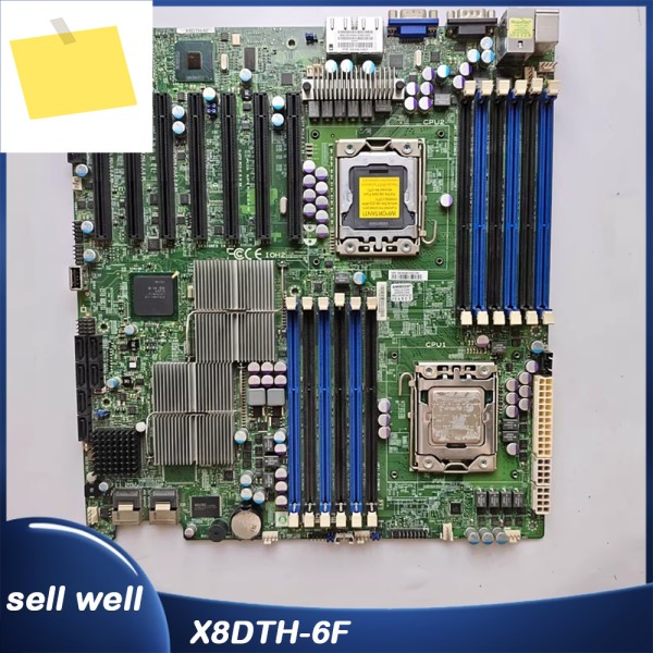 X58 듀얼 채널 마더보드 LGA1366 X8DTH-6F rev2.01 제품 이미지