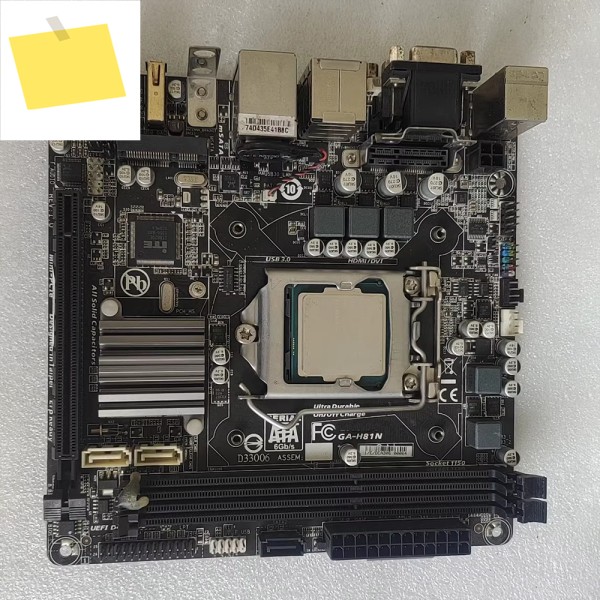 ITX 마더보드 LGA 1150 H81 지원 I3I5I7 4세대 제품 이미지