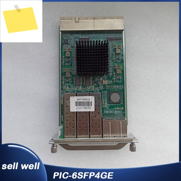 네트워크 확장 카드 8개 광포트 PIC-6SFP4GE 제품 이미지