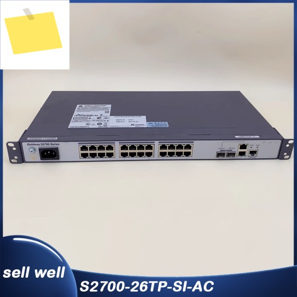 스위치 24개의 100Mbps 전기 포트와 1G 광전자 S2700-26TP-SI-AC 제품 이미지