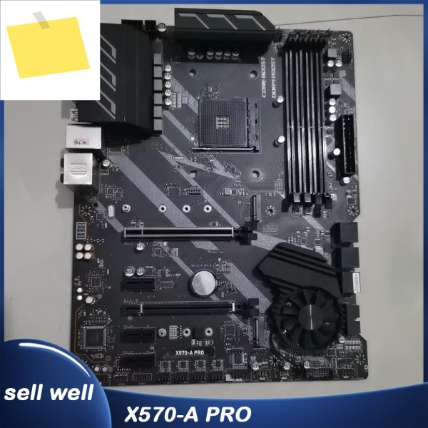 마더보드는 M.2 USB3.2 타입-C X570-A PRO를 지원합니다 제품 이미지