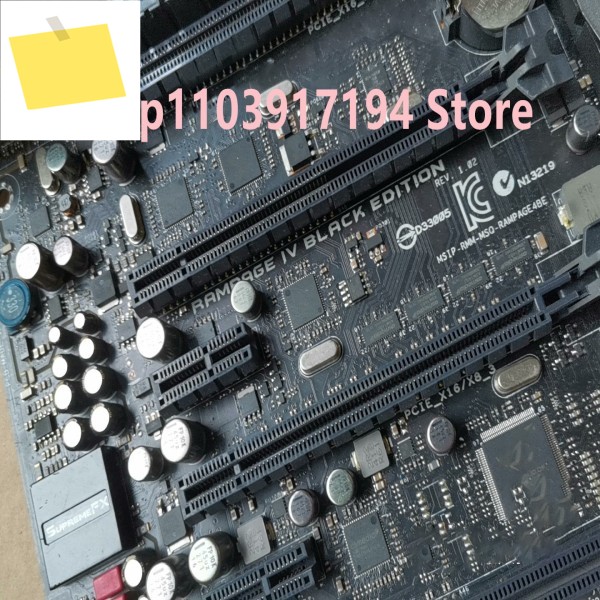 RAMPAGE IV 블랙 에디션 R4BE 마더보드 제품 이미지