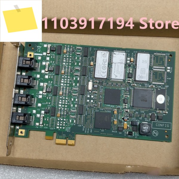 Analog-4 PCle 30-0139-03 REV:A IC 885E-DIVAA 음성 통신 카드 제품 이미지