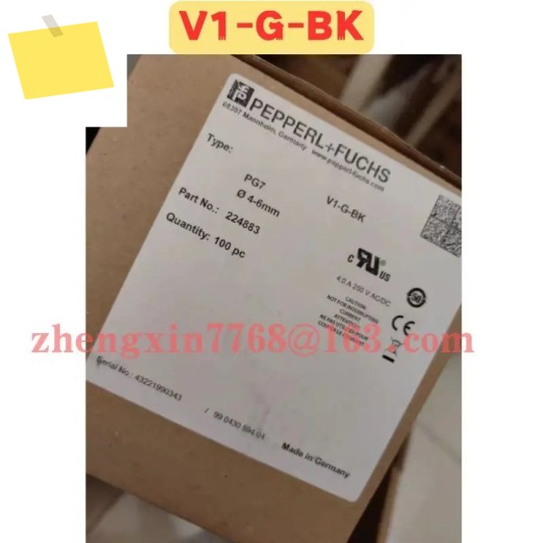 신품 오리지널 V1-G-BK 커넥터 제품 이미지