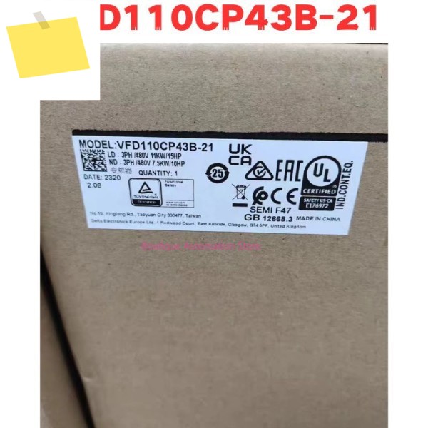 신품 원본 VFD110CP43B-21 21 인버터 11KW 제품 이미지