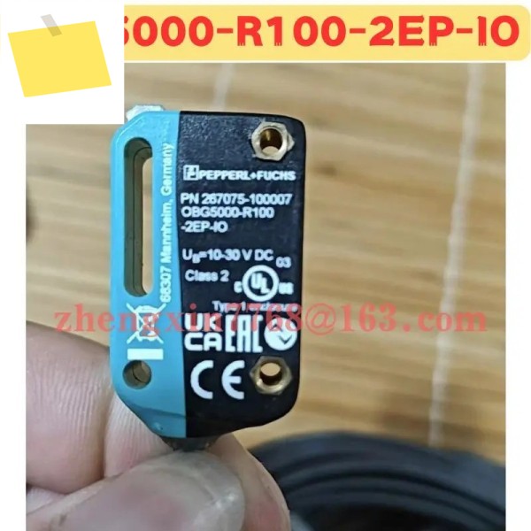 사용된 센서 OBG5000-R100-2EP-IO OBG5000 R100 2EP IO 정상 기능 테스트 완료 OK 제품 이미지