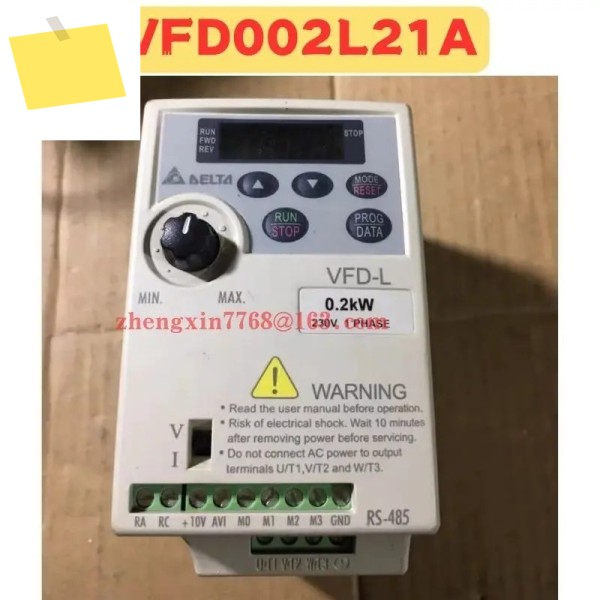 중고 주파수 변환기 VFD002L21A 정상 기능 테스트 완료 제품 이미지