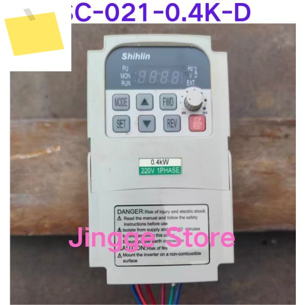 중고 테스트 완료 인버터 SC-021-0.4K-D 0.4kw 220V 제품 이미지