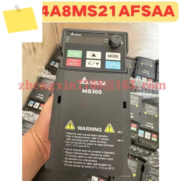 중고 주파수 변환기 VFD4A8MS21AFSAA 정상 기능 테스트 완료 제품 이미지