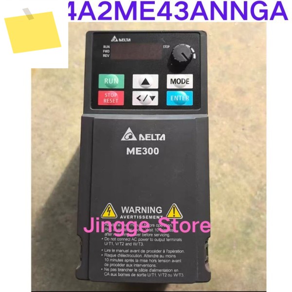 중고 테스트 OK ME300 주파수 변환기, 모델 VFD4A2ME43ANNGA 1.5KW, 380V 제품 이미지