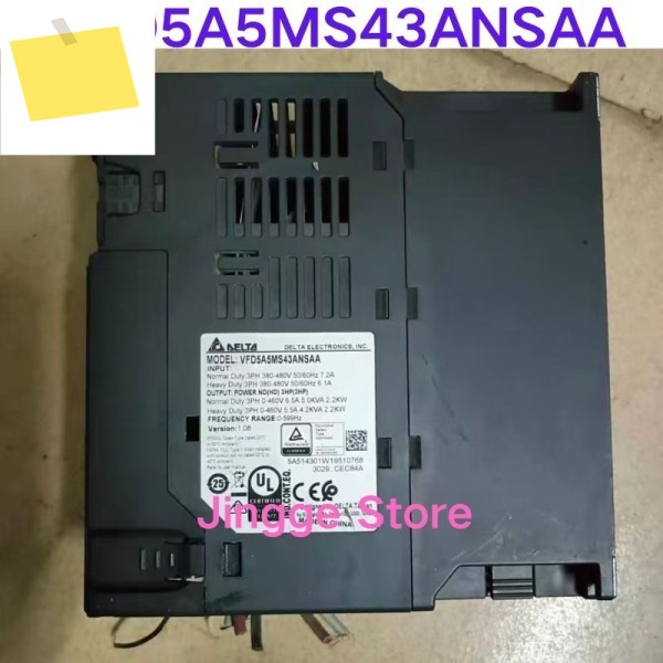 중고 테스트 완료 인버터 MS300 VFD5A5MS43ANSAA 2.2KW 제품 이미지