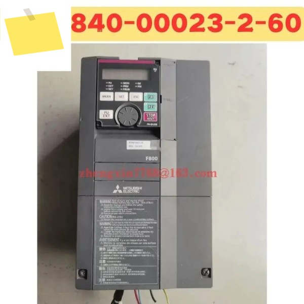 사용된 주파수 변환기 FR-F840-00023-2-60 FR F840 00023 2 60 정상 기능 테스트됨 OK 제품 이미지