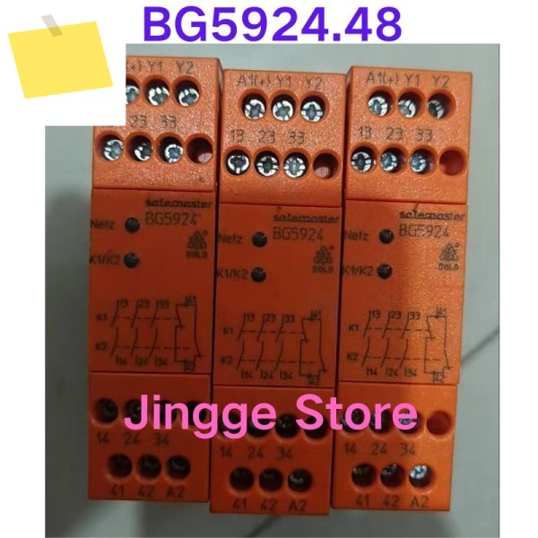 중고 테스트 Ok 안전 릴레이 BG5924.48 ACDC24V 품목 번호 0050982 제품 이미지