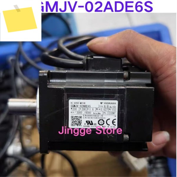 중고 테스트 Ok SGMJV-02ADE6S 서보 모터 전력 200W 제품 이미지