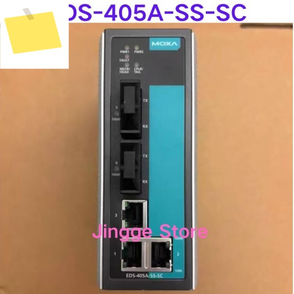 중고 테스트 Ok EDS-405A-SS-SC 산업용 이더넷 스위치 제품 이미지