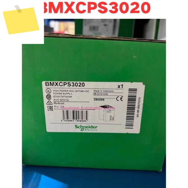 신품 오리지널 BMXCPS3020 전원 공급 장치 모듈 제품 이미지