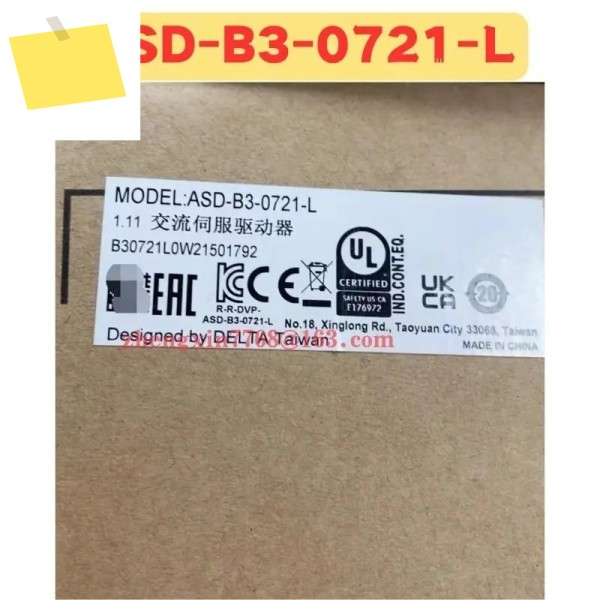 신품 오리지널ASD-B3-0721-L ASD B3 0721 L 서보 드라이브 제품 이미지