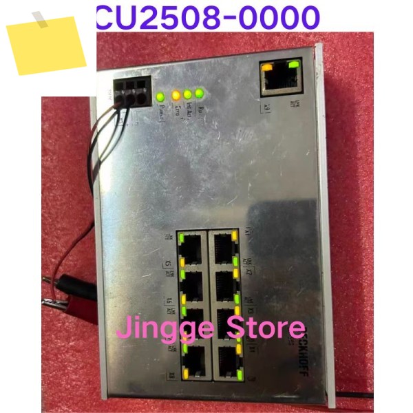 중고 테스트 완료 CU2508-0000 산업용 이더넷 스위치 제품 이미지