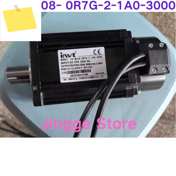 중고 테스트 완료 서보 모터 SV-ML08-0R7G-2-1A0-3000 750W 제품 이미지