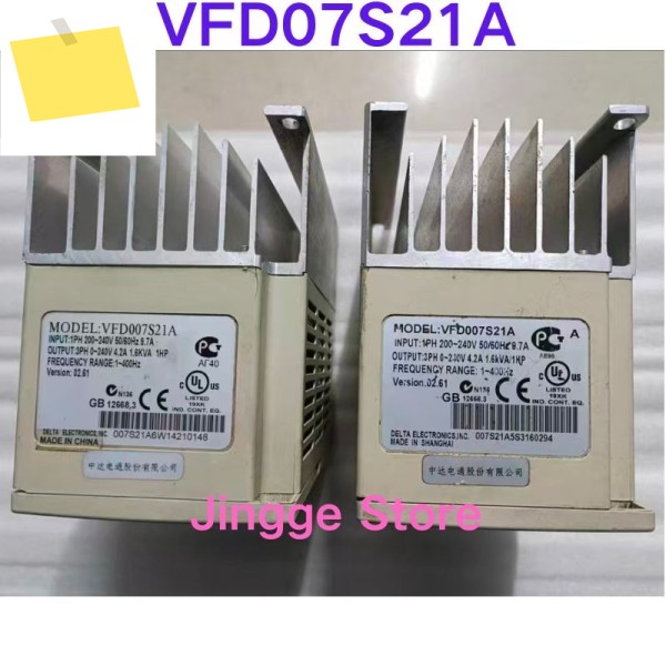 중고 테스트 OK VFD007S21A S1 시리즈 0.75KW 220V 제품 이미지